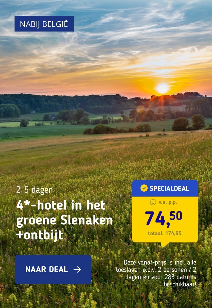 4*-hotel in het groene Slenaken +ontbijt