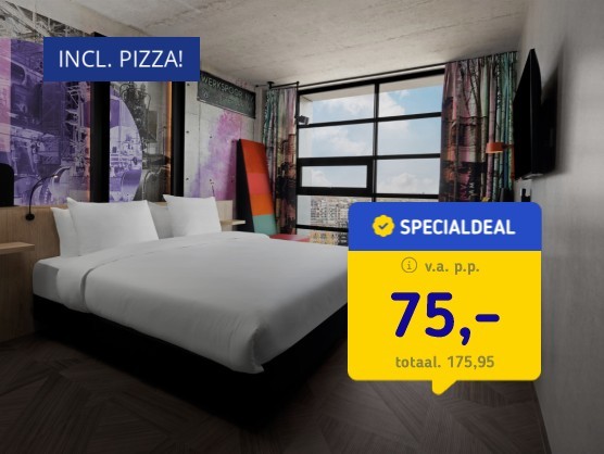 4*-hotel in Amsterdam + ontbijt