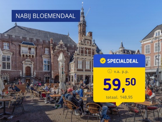 4*-hotel Haarlem incl. ontbijt