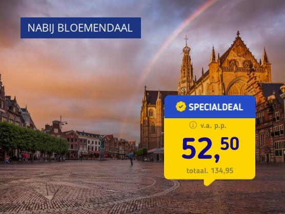 4*-hotel Haarlem incl. ontbijt