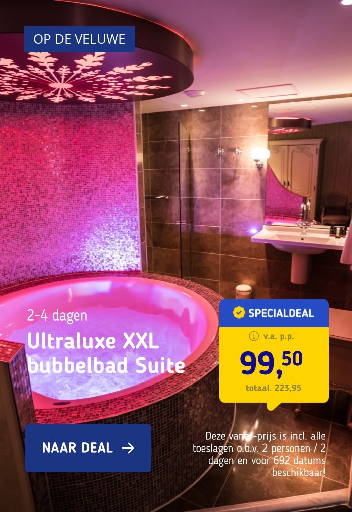 Ultraluxe XXL bubbelbad Suite