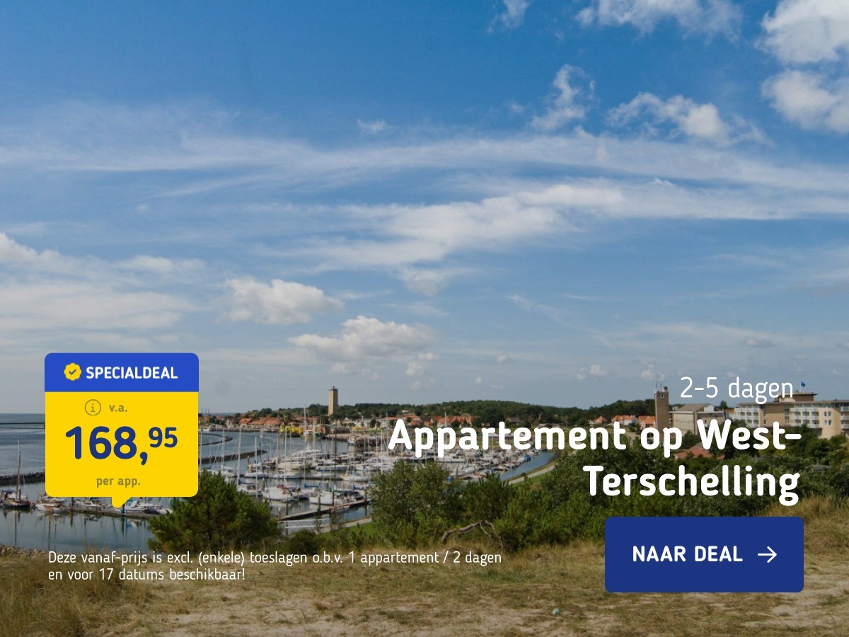 Appartement op West-Terschelling