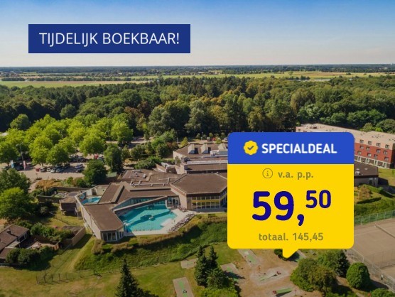 FLASHDEAL!⚡️ Ontspannen in Wellnesshotel