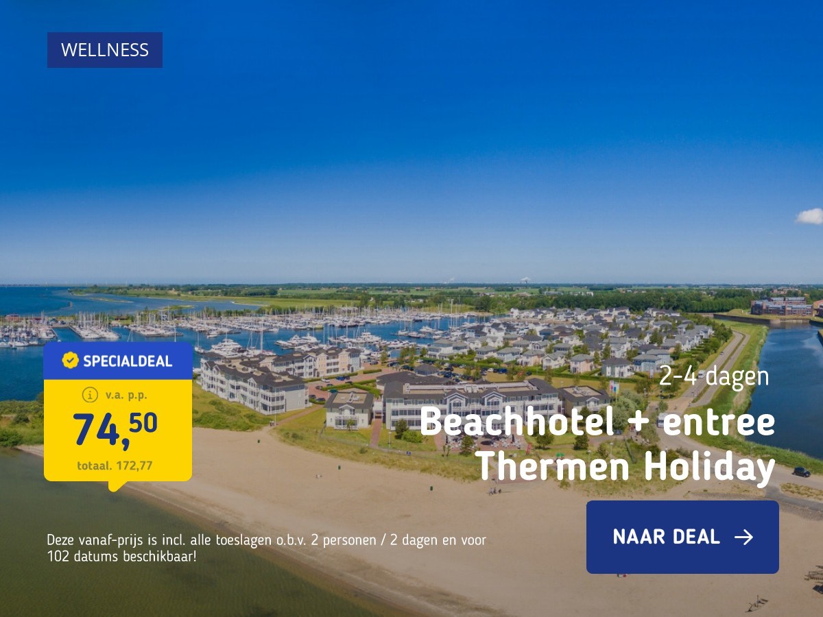 Beachhotel + entree Thermen Holiday