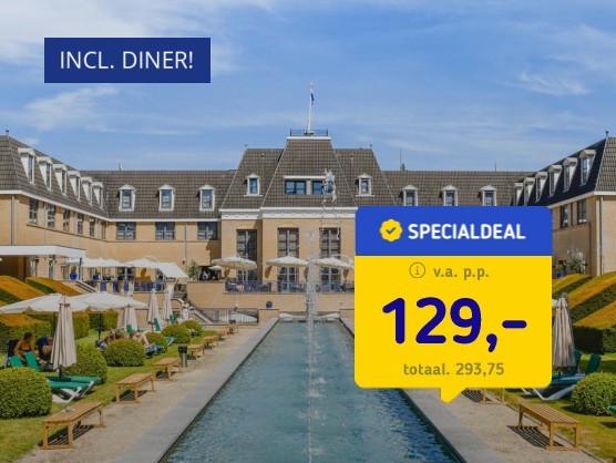 4*-hotel op de Veluwe incl. diner