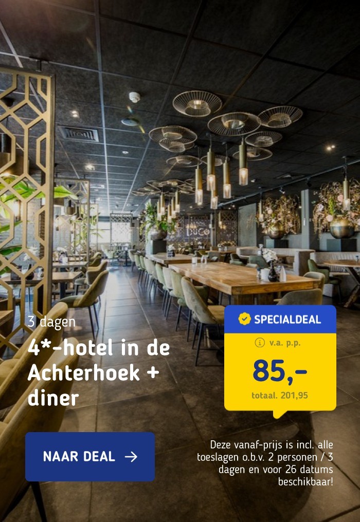 4*-hotel in de Achterhoek + diner