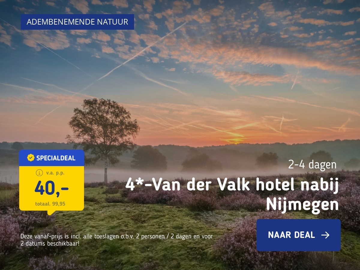 4*-Van der Valk hotel nabij Nijmegen