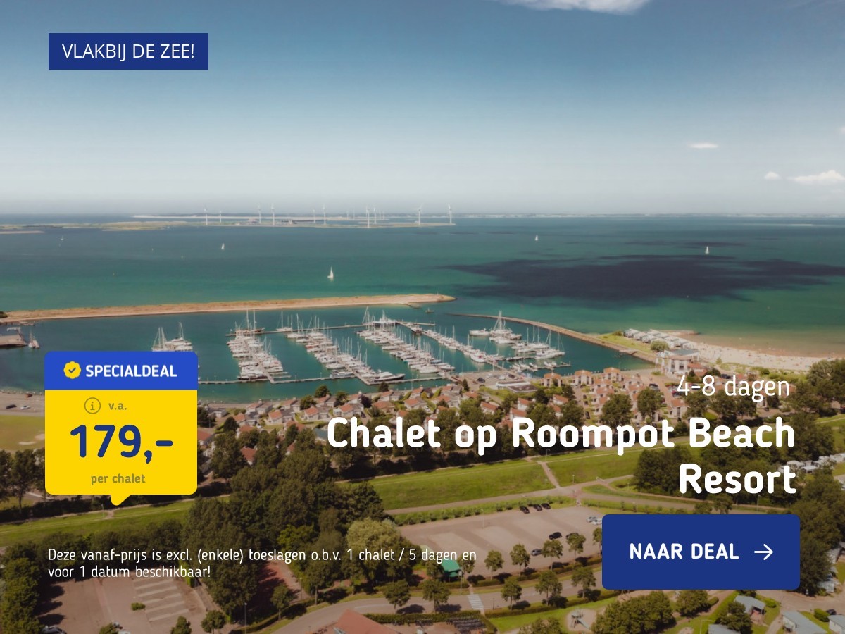 Chalet op Roompot Beach Resort