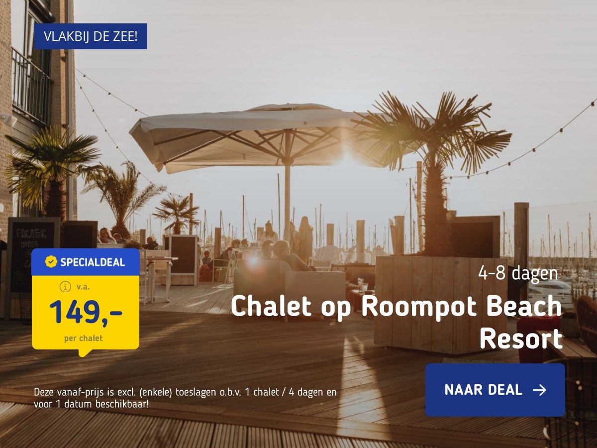 Chalet op Roompot Beach Resort