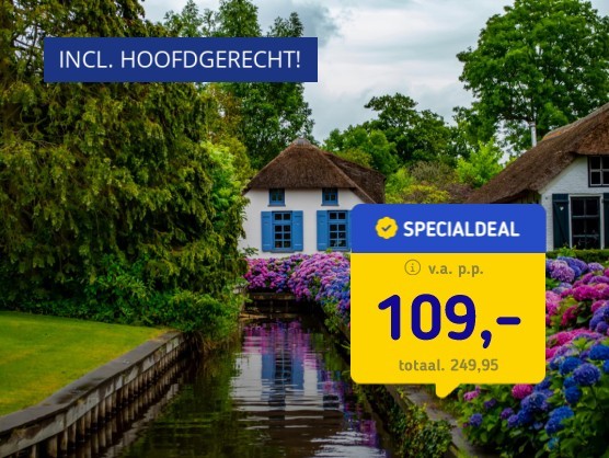 Overnachting in Fletcher nabij Giethoorn