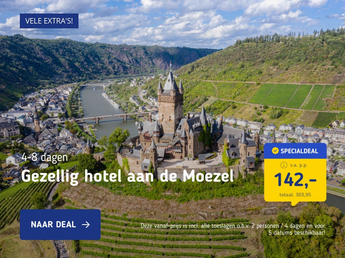 Gezellig hotel aan de Moezel