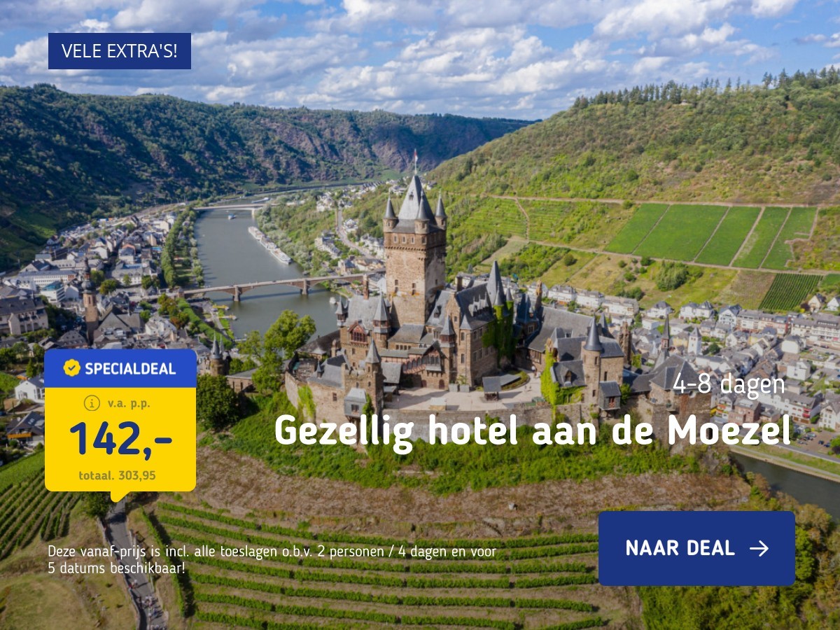 Gezellig hotel aan de Moezel