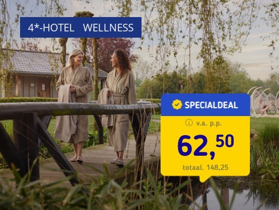 4*-kasteelhotel op de Veluwe + wellness