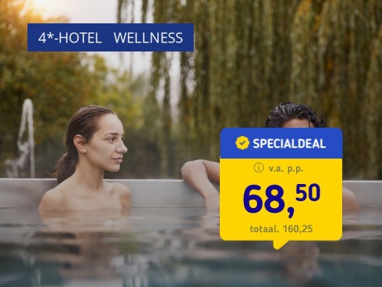 4*-kasteelhotel op de Veluws + wellness