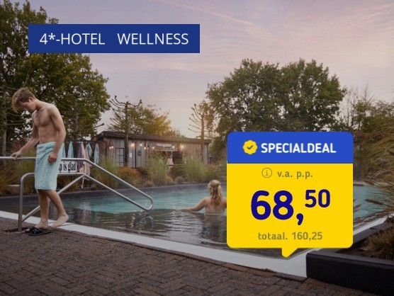 4*-kasteelhotel op de Veluwe + wellness