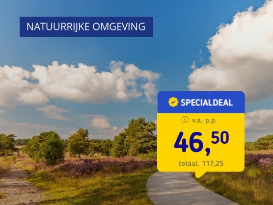 4*-hotel op de Veluwe incl. ontbijt