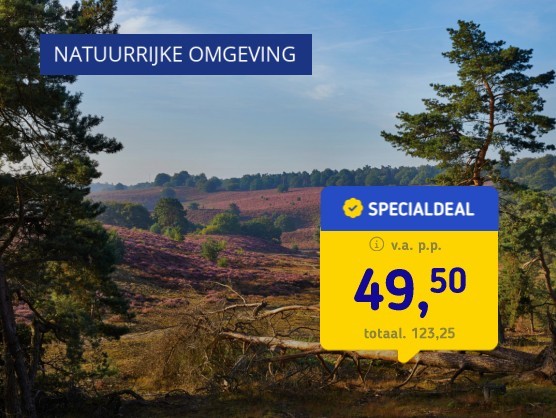 4*-hotel op de Veluwe incl. ontbijt