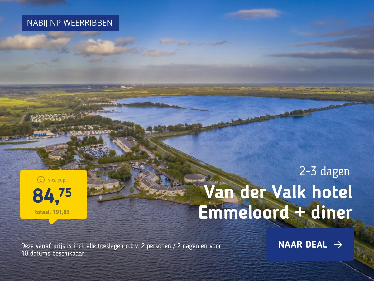 Van der Valk hotel Emmeloord + diner