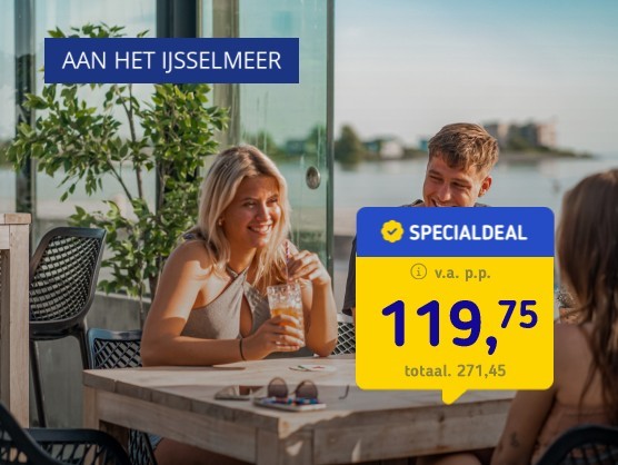 4*-hotel in Makkum incl. ontbijt