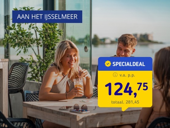 4*-hotel in Makkum incl. ontbijt