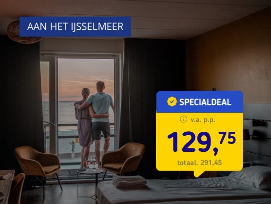 4*-hotel in Makkum incl. ontbijt