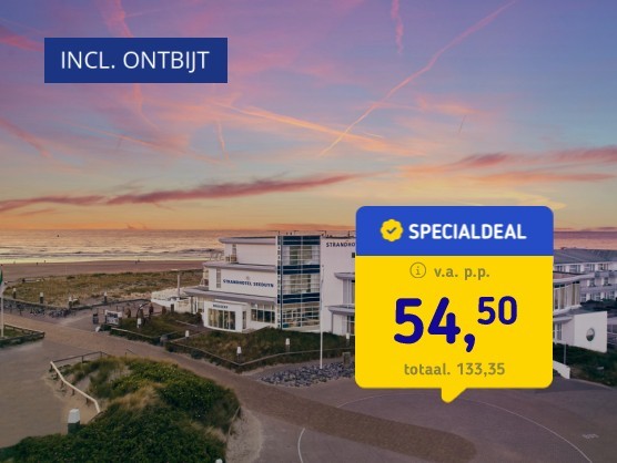 4*-Hotel op Vlieland + ontbijt