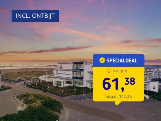 4*-Hotel op Vlieland + ontbijt