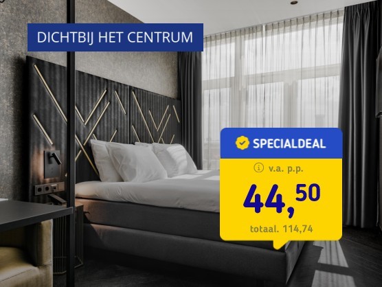 Boutique hotel in Rotterdam + ontbijt