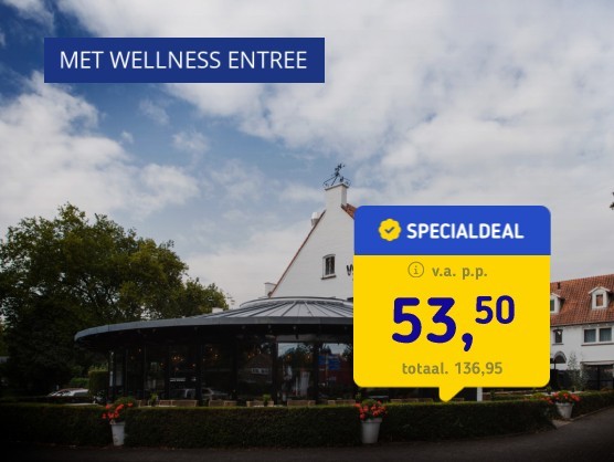 WELLNESS HOTEL in Ommen + ontbijt