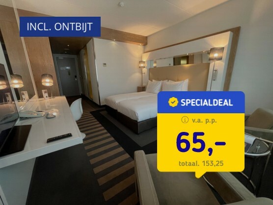 4*-hotel Leeuwarden + upgrade & ontbijt!