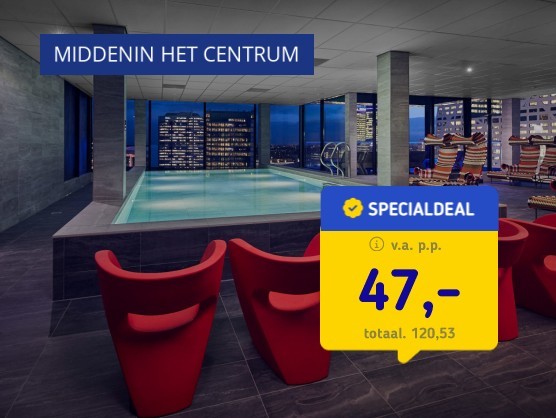 Verblijf in een luxe 4*-hotel in Utrecht