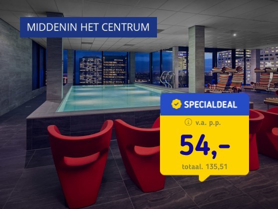 Verblijf in een luxe 4*-hotel in Utrecht