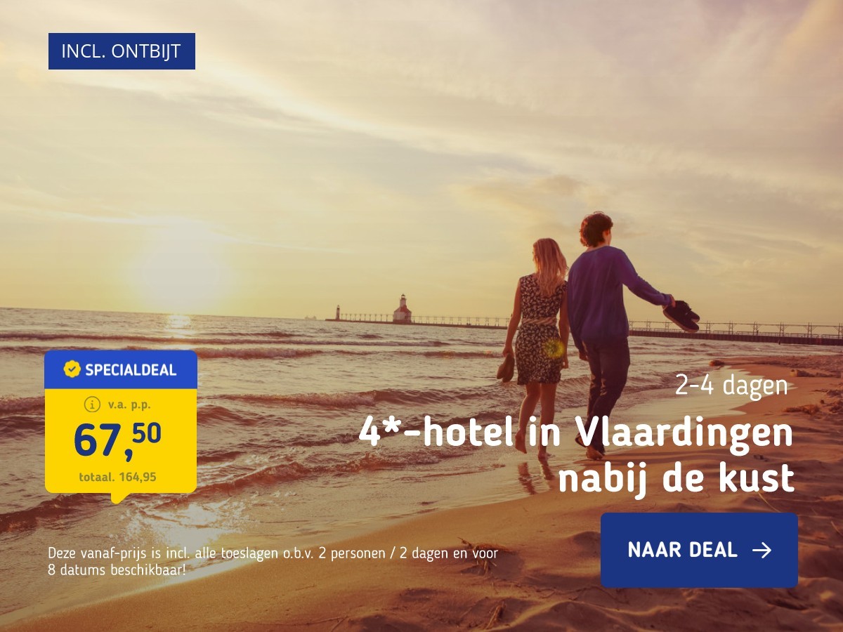 4*-hotel in Vlaardingen nabij de kust