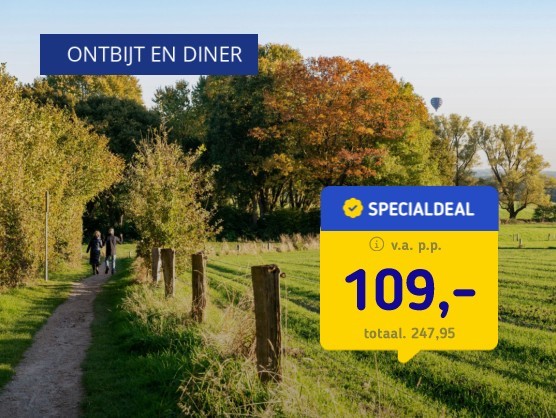 Hartje Twente incl. ontbijt en diner!