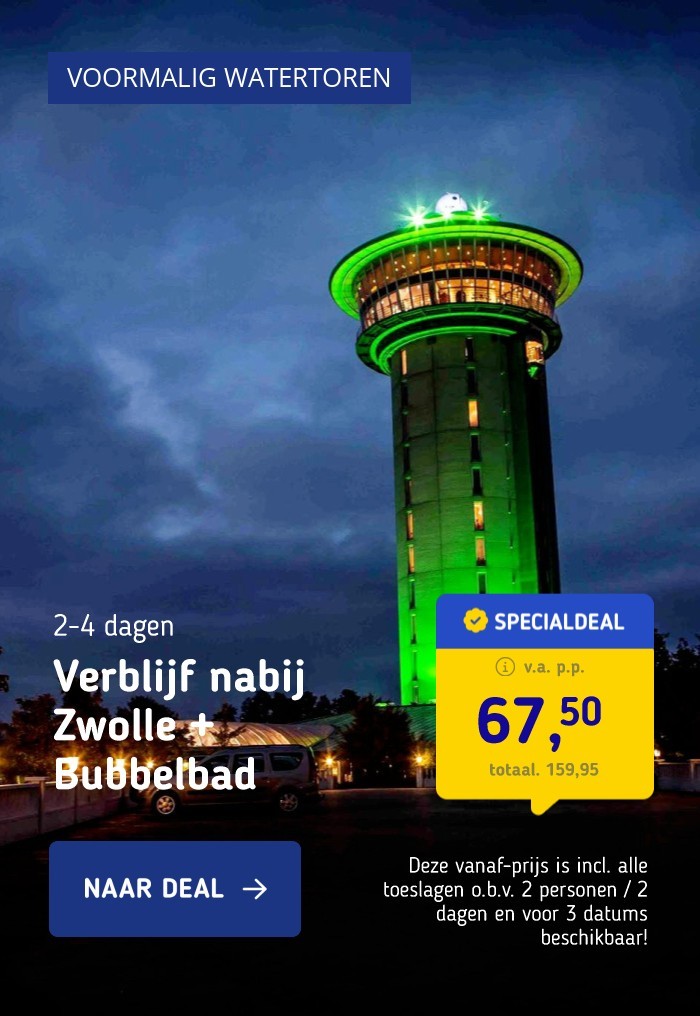 Verblijf nabij Zwolle + Bubbelbad Kamer