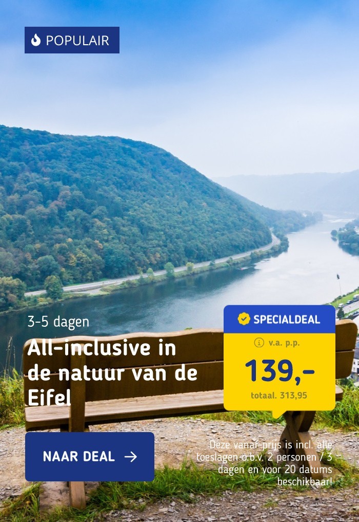 All-inclusive in de natuur van de Eifel