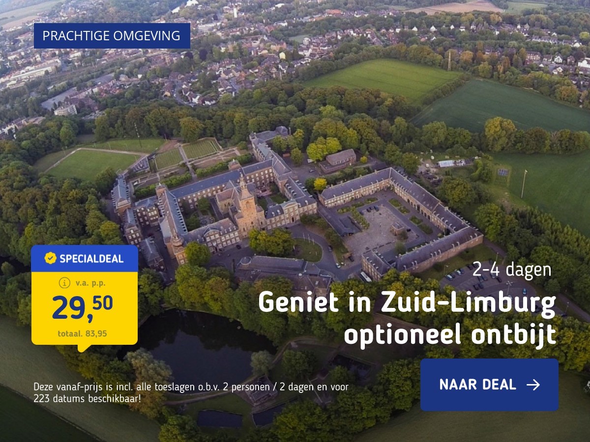 Geniet in Zuid-Limburg optioneel ontbijt