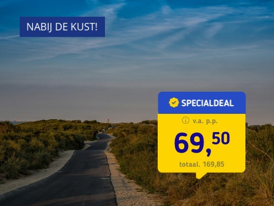 All-inclusive in Zeeland nabij de kust