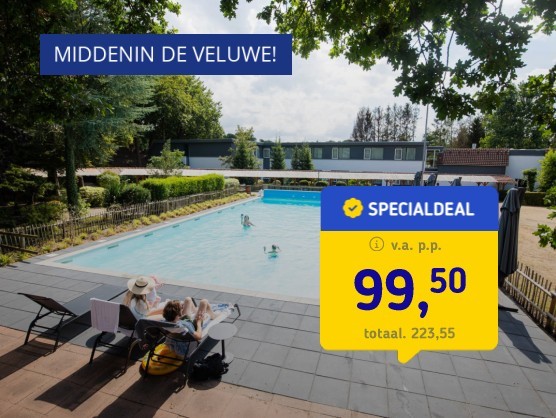 4*-Hotel op de Veluwe + ontbijt