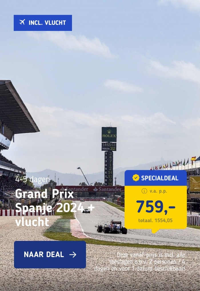 Grand Prix Spanje 2024 + vlucht