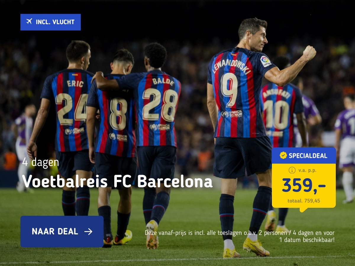 Voetbalreis FC Barcelona