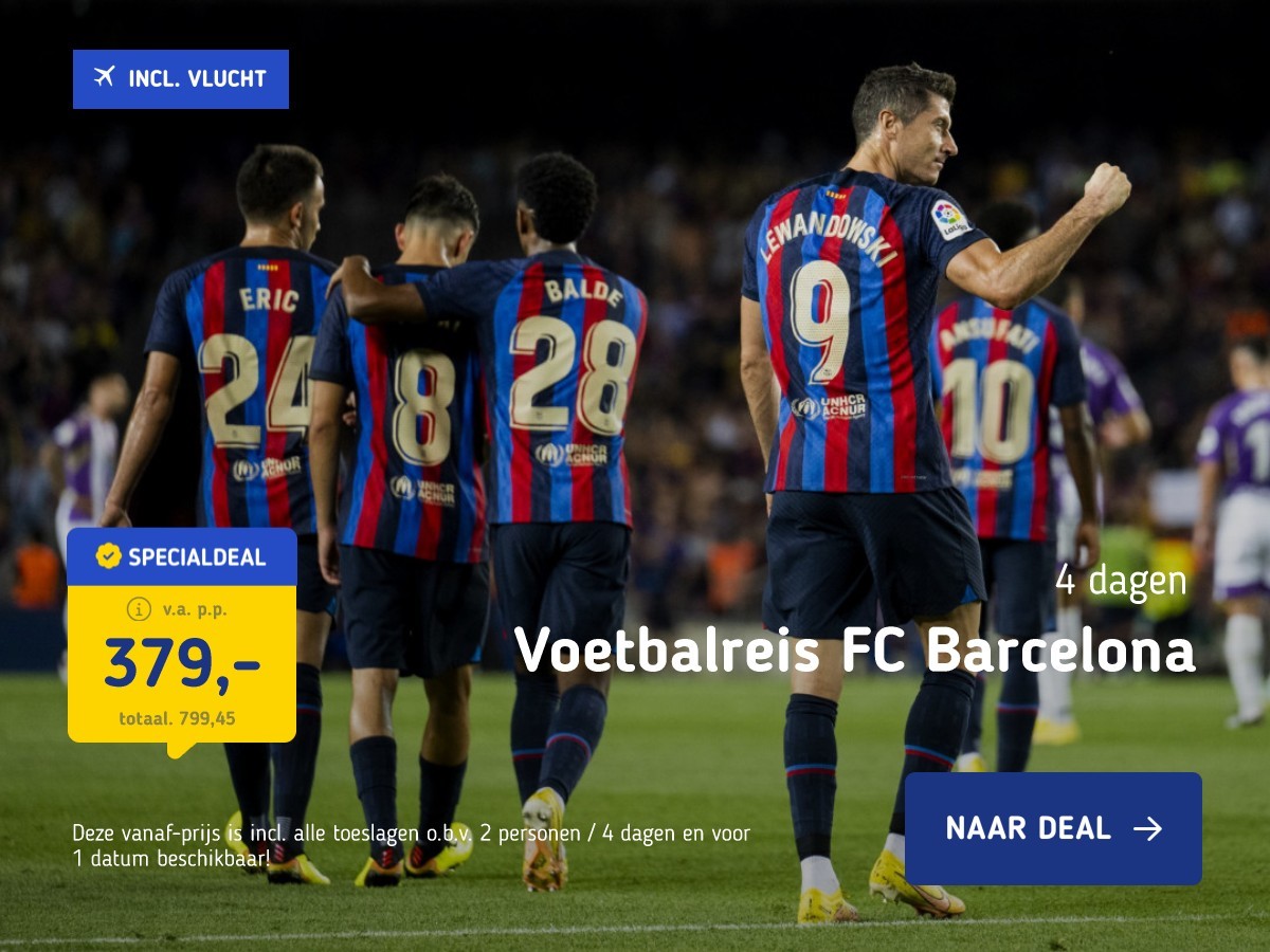 Voetbalreis FC Barcelona