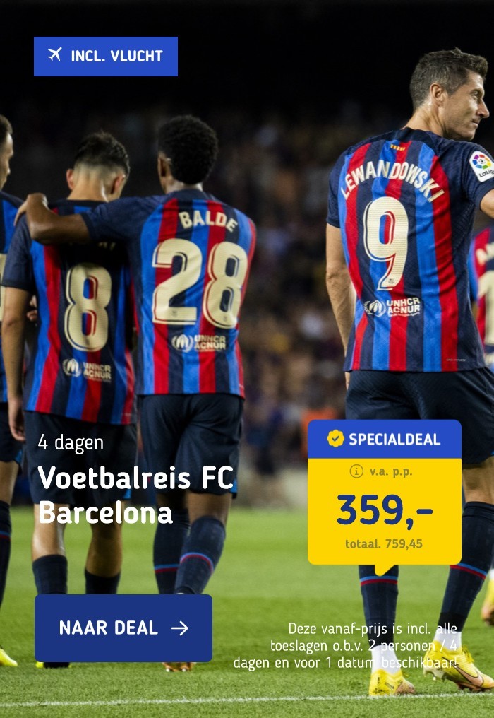 Voetbalreis FC Barcelona