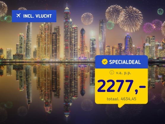 Nieuwjaar in Dubai incl. vele extra's