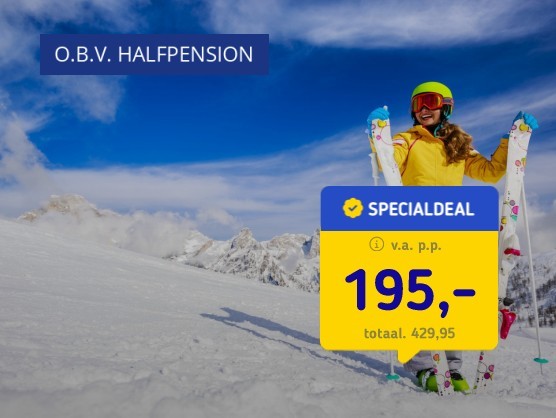 Wintersport Dolomieten + halfpension