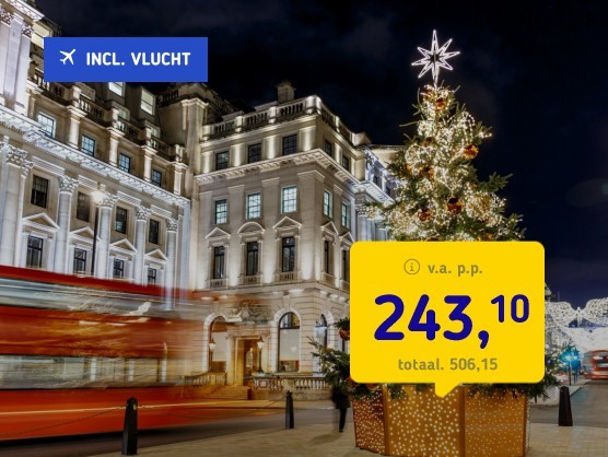 Kerstmarkt in Londen + 4*-hotel & vlucht