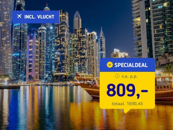 De ultieme Alles-in-1-Deal: Dubai!