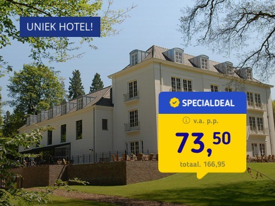 4*-landgoedhotel bij Arnhem