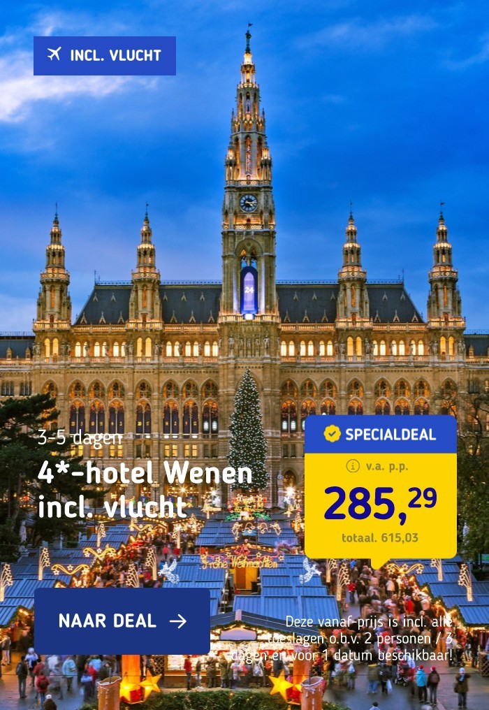 4*-hotel Wenen incl. vlucht