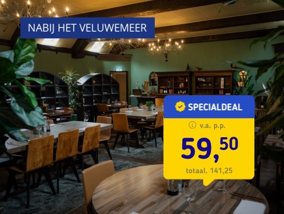 Verblijf op de Veluwe incl. ontbijt